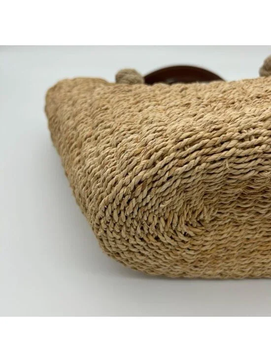 Prada Straw Handbag Beige - Picture 10 of 15